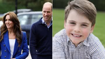 Família real exibe foto inédita do príncipe Louis no aniversário dele
