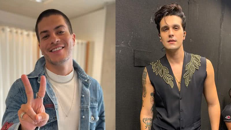 Luan Santana convida Arthur Aguiar para subir no palco em show - Reprodução/ Instagram