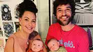 Atriz Fabiula Nascimento posa com os gêmeos em clique fofo - Reprodução/Instagram