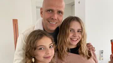 Fernando Scherer mostra encontro da caçula, Brenda, com os filhos de Isabella Scherer - Reprodução/Instagram