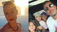 Luana Piovani recebe homenagem de Pedro Scooby com vídeo dos filhos - Reprodução/Instagram