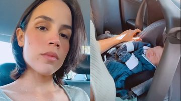 Pérola Faria deixa a maternidade com o filho - Reprodução/Instagram