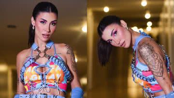 Bianca Andrade elege look com calcinha à mostra para Farofa da GKay - Reprodução/Instagram