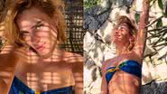 De biquíni, Carolina Dieckmann exibe curvas na torcida pelo Brasil na Copa do Mundo - Reprodução/Instagram