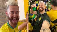 Youtuber e ex de Boca Rosa, Fred publica vídeo junto de Cris com camiseta da Seleção Brasileira - Foto: Reprodução / Instagram