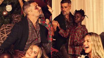 Giovanna Ewbank e Bruno Gagliasso combinam looks com os filhos no Natal - Reprodução/Instagram