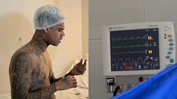 MC Cabelinho toma anestesia geral para fazer tatuagem - Reprodução/Instagram