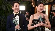 Lee Jung-jae e Jung Ho-yeon, de 'Round 6', ganham como Melhor Ator e Atriz de série dramática - Getty Images