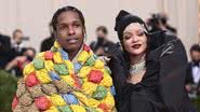 Rihanna e ASAP Rocky estão esperando o primeiro filho - Getty Images