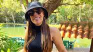 Naiara Azevedo apareceu internada em um hospital após dores no estômago - Reprodução: Instagram