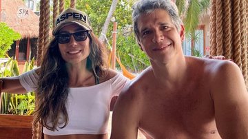 Andréa Santa Rosa e Márcio Garcia em mini férias da família - Reprodução/Instagram