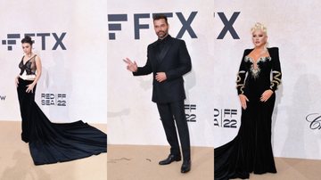 Charlie XCX, Ricky Martin e Cristina Aguilera vestiram preto no baile de gala amfAR em Cannes - Fotos: Getty Images