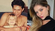 Grávida do primeiro filho, filha do cantor Leandro exibe barrigão de oito meses - Foto/Instagram