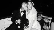 Estrela do 'The Kardashians' abre álbum de fotos do seu casamento com Travis Barker na Itália - Foto/Instagram
