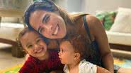Wanessa Camargo aproveita o dia com os sobrinhos, Joaquim e Julia - Reprodução/Instagram