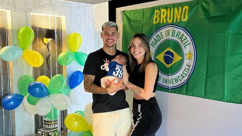 Conheça a noiva de Bruno Guimarães, o jogador da Seleção Brasileira que é pai de um recém nascido - Foto: Reprodução/ Instagram