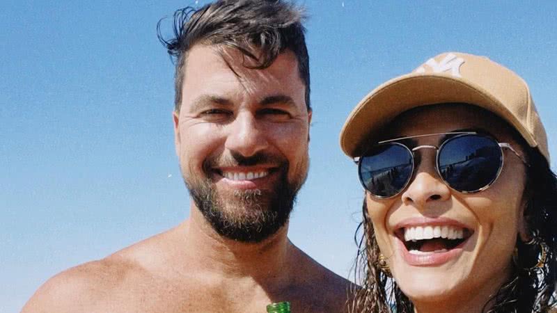 Juliana Paes curtiu dia na praia com a família e ostentou sua beleza deslumbrante - Foto: Reprodução/Instagram