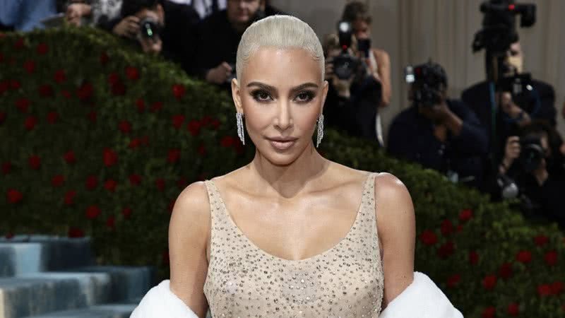 Kim Kardashian usou vestido original de Marilyn Monroe no MET Gala 2022 - Foto: Getty Images