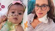 Leticia Cazarré mostra nova foto filha no hospital - Reprodução/Instagram