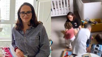 Leticia Cazarré volta ao hospital para ficar com Maria Guilhermina após dias em casa - Reprodução/Instagram