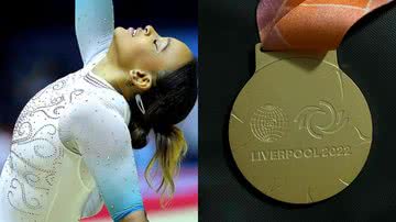 Rebeca Andrade conquista ouro no Mundial de ginástica - Reprodução/Instagram