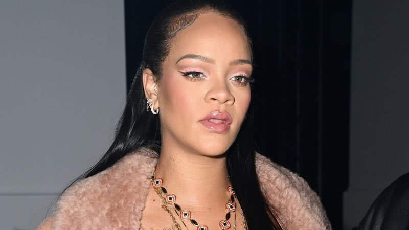 O nome e o rosto do filho da cantora Rihanna com o rapper A$AP Rocky ainda não foram divulgados - Foto: Getty Images