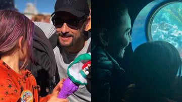 Rodrigo Santoro e Mel Fronckowiak levam a filha pela primeira vez à Disney - Reprodução/Instagram