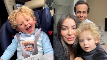 Filho de Andressa Ferreira e Thammy Miranda explode o fofurômetro ao falar o nome dos pais em vídeo - Reprodução/Instagram