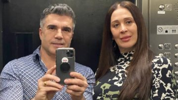 Claudia Raia exibe barrigão em saída com Jarbas Homem de Mello - Reprodução/Instagram