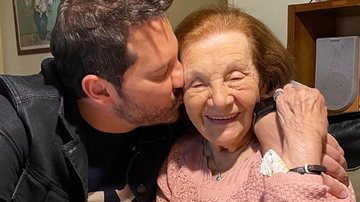 Dony De Nuccio e a avó - Foto: Reprodução / Instagram