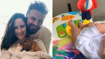 Filho de Fernanda Vasconcellos e Cássio Reis explode o fofurômetro em novos vídeos - Reprodução/Instagram