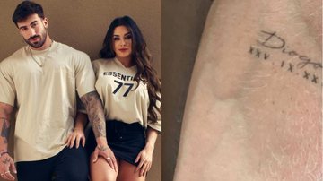 Juju Salimeni impressiona ao mostrar duas tatuagens para o namorado - Reprodução/Instagram