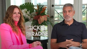 Julia Roberts revelou que salvou o contato de George Clooney como um pepel que ele se arrepende de ter feito - Reprodução/YouTube: Jake's Takes