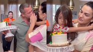 Malvino Salvador derruba bolo de aniversário da filha - Reprodução/Instagram