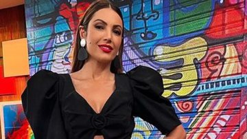 Patrícia Poeta arrasa com decote no 'Encontro' - Reprodução/Instagram