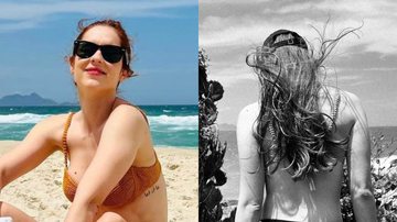 Sophia Abrahão publica fotos de biquíni na praia e Sérgio Malheiros baba - Reprodução/Instagram