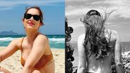 Sophia Abrahão publica fotos de biquíni na praia e Sérgio Malheiros baba - Reprodução/Instagram