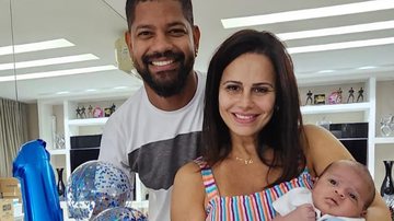 Viviane Araújo comemoram primeiro mês do filho - Reprodução/Instagram