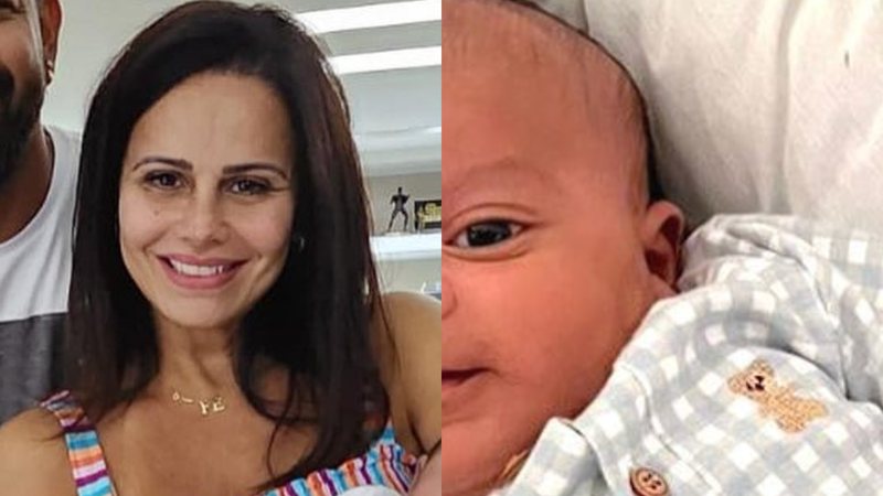 Viviane Araujo conquista 14 milhões de seguidores e publica foto inédita do filho, Joaquim - Reprodução/Instagram