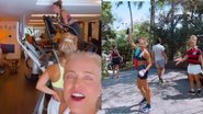 Angelica treina com Grazi Massafera, Carolina Dieckmann e Ingrid Guimarães - Reprodução/Instagram