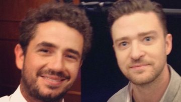 Felipe Andreoli relembra momento inusitado com Justin Timberlake - Reprodução/Instagram