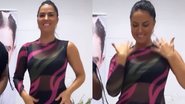 Graciele Lacerda rouba a cena ao dançar com look transparente - Reprodução/Instagram