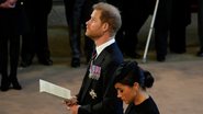 Príncipe Harry cai no choro durante oração no velório da avó, a Rainha Elizabeth II, em Londres - Foto/Getty Images