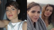 Letícia Colin surge com Caio Castro e Sophie Charlotte em 'Todas As Flores' - Reprodução/Instagram/Rael Barja