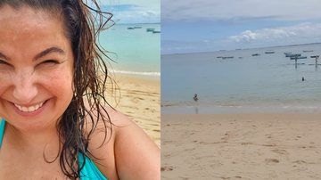 Mariana Xavier aproveita folga na praia - Reprodução/Instagram
