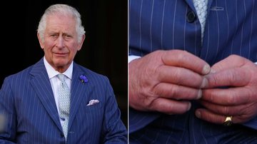 Rei Charles III já apareceu com os dedos inchados - Foto: Getty Images