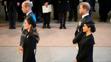 Príncipe William, Kate Middleton, príncipe Harry e Meghan Markle - Fotos: Getty Images