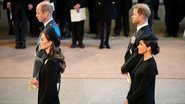 Príncipe William, Kate Middleton, príncipe Harry e Meghan Markle - Fotos: Getty Images