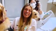 Em tratamento contra o câncer, Simony recebe a visita de cães - Reprodução/Instagram