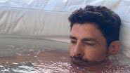 Cauã Reymond choca ao surgir em banheira de gelo - Reprodução/Instagram